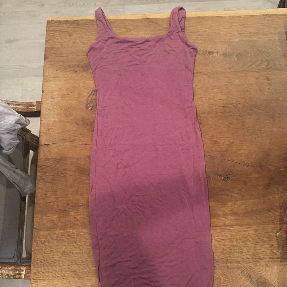 Naked Wardrobe Mauve Sleeveless Dress
